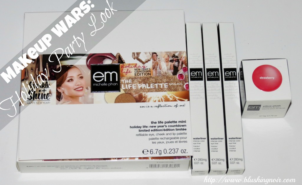 em cosmetics holiday life palette new year's edition makeup wars