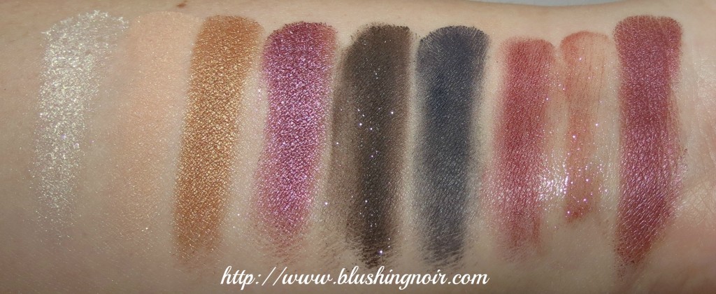 em cosmetics holiday life palette new years edition swatches