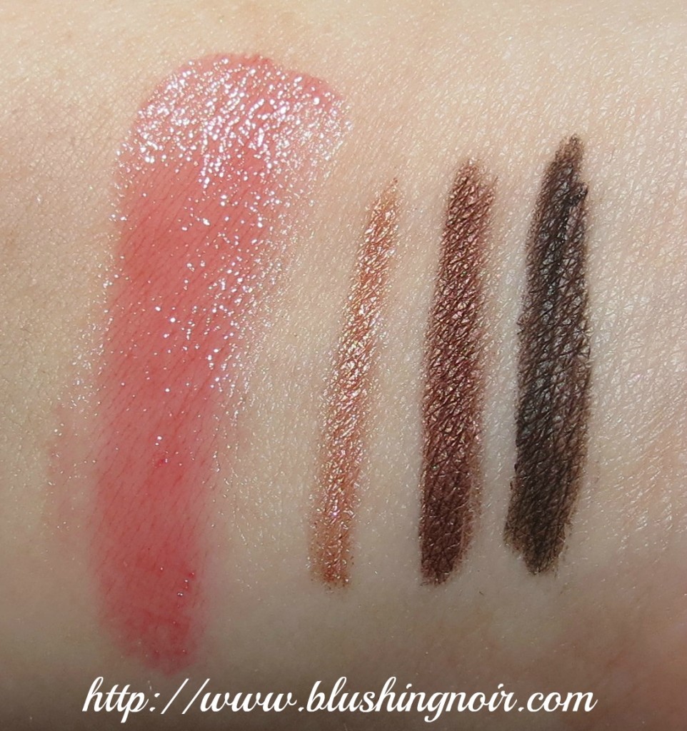 em cosmetics waterliner swatches