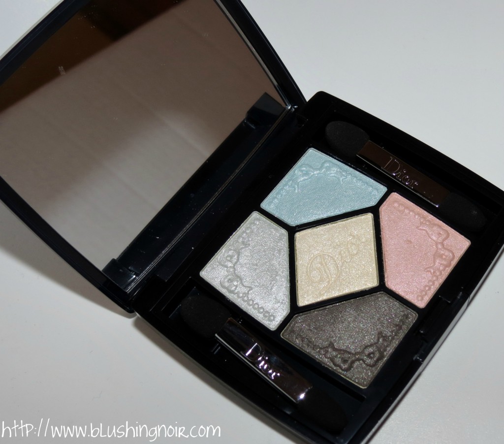 Dior 234 Pastel Fontanges 5 Couleurs Couture Colour Eyeshadow Palette Swatches Review Eye Look