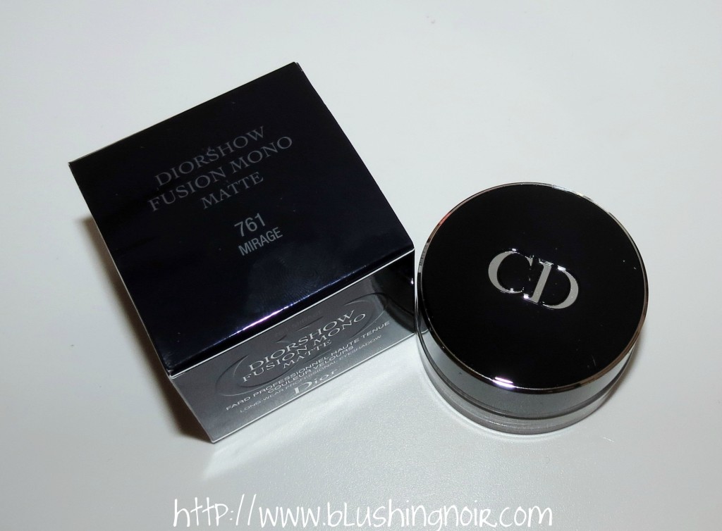 Dior 761 MIRAGE Diorshow Fusion Mono Matte Eyeshadow review