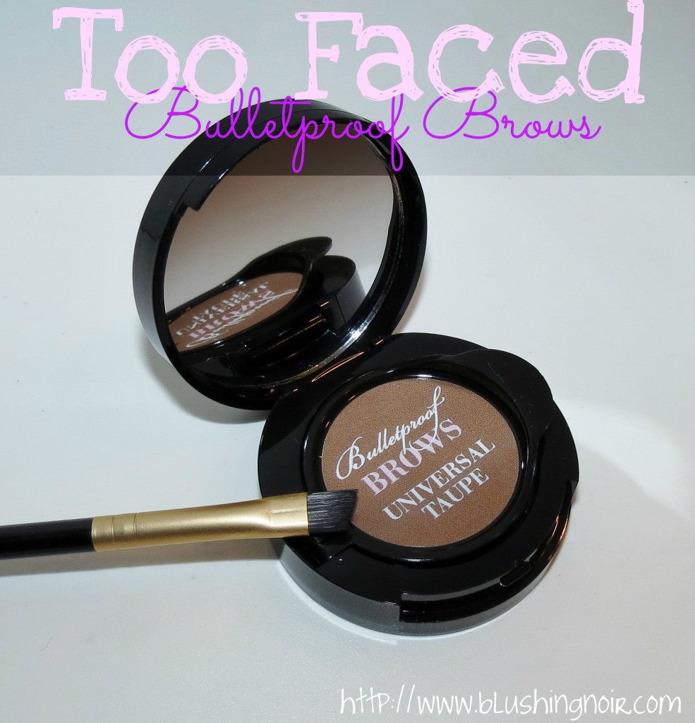 Too Faced Bulletproof Brows Swatches & Review