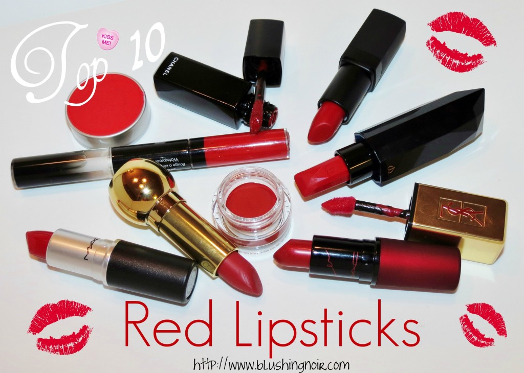 Top 10 Red Lipsticks