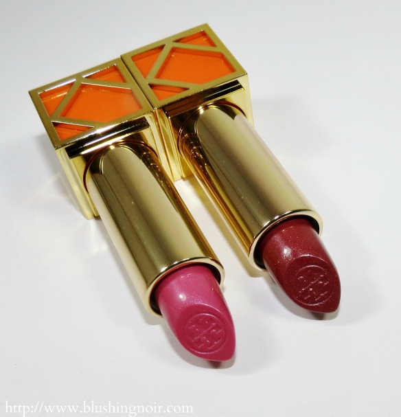 Tory Burch JUST LIKE HEAVEN, CALL ME Lip Color Swatches & Review