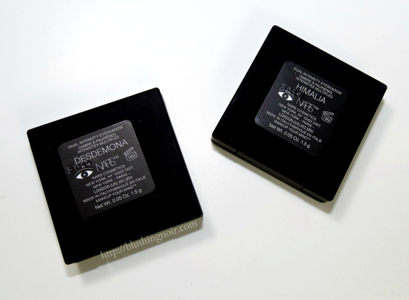 NARS Dual-Intensity Eyeshadow packaging back