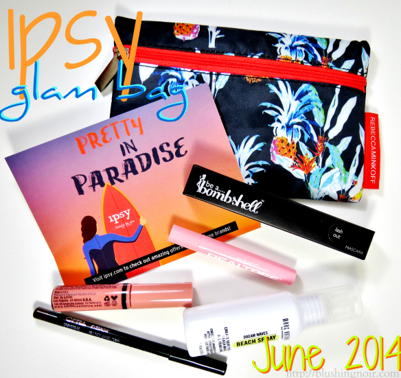 June 2014 ipsy Glam Bag Review & Swatches