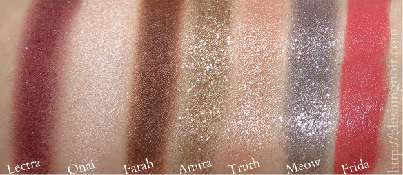 Colourpop Eyeshadow Swatches Super Shock Shadow Megan Naik