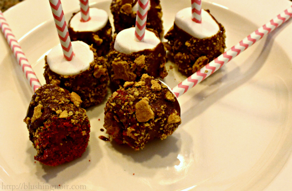 How to make s'mores pops kids treat