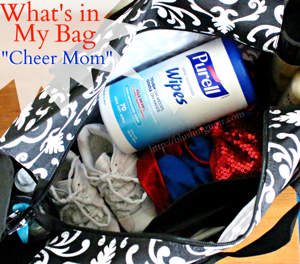 What's in my bag cheerleading edition #PurellWipes