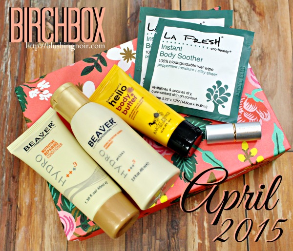 April 2015 Birchbox swatches review