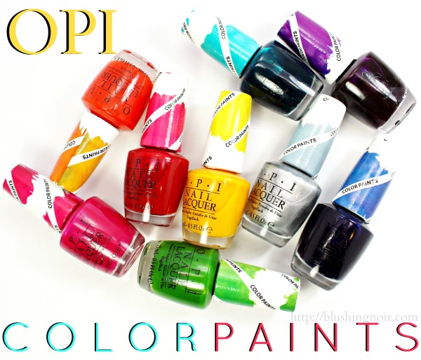 OPI Color Paints Nail Polish Swatches