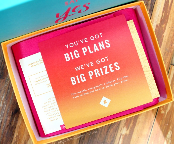 Birchbox Say Yes Giveaway