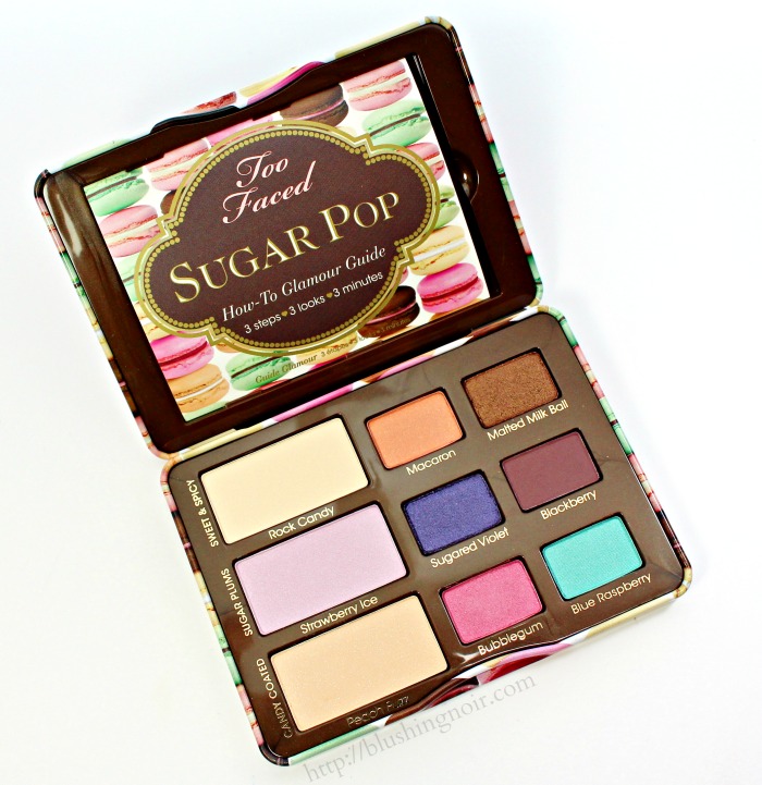 Too Faced Sugar Pop Palette Swatches Review Photos