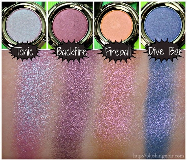 Urban Decay Eyeshadow Swatches