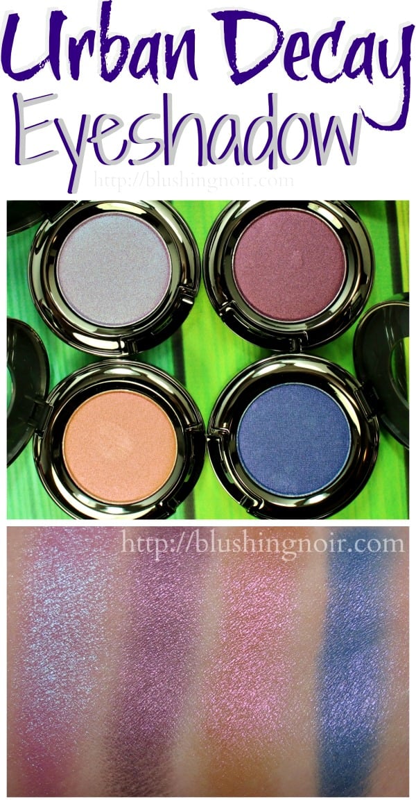 Urban Decay Summer 2015 Eyeshadow Swatches