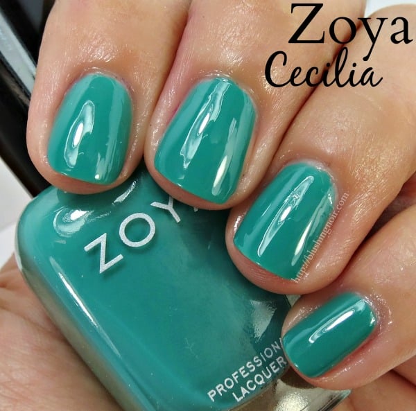 Zoya Cecilia Nail Polish Swatches