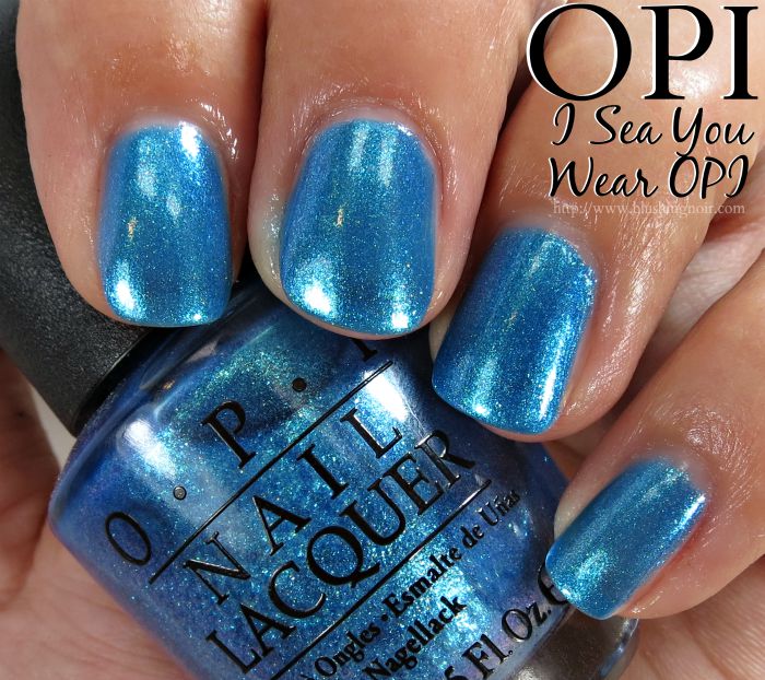 OPI I Sea You Wear OPI Nail Polish Swatches