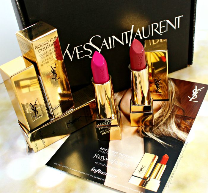 Yves Saint Laurent Rouge Pur Couture Lipstick Swatches + Review