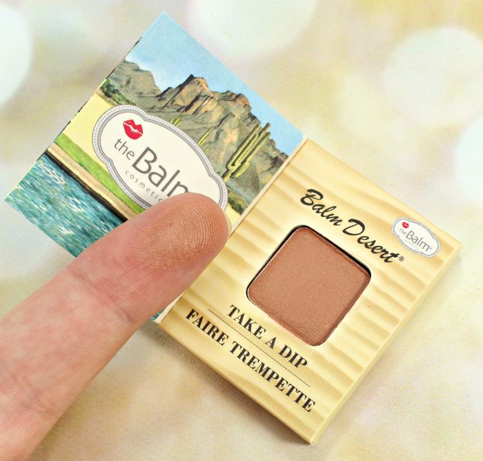 theBalm® cosmetics Balm Desert® BronzerBlush Swatches