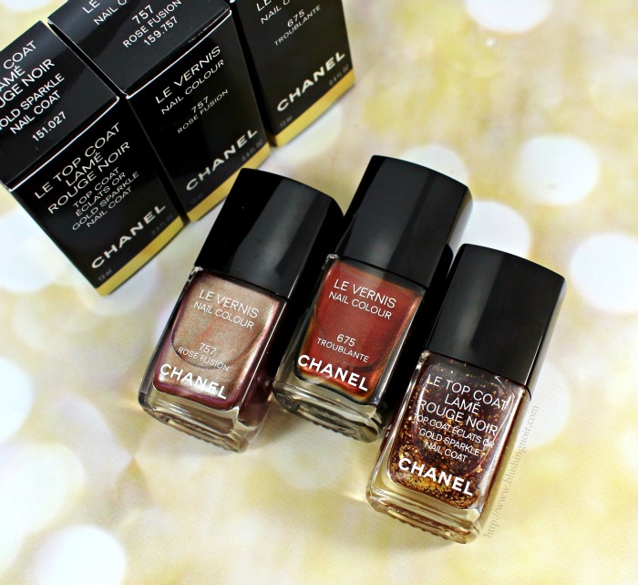 Chanel Holiday 2015 Le Vernis Nail Polish Swatches