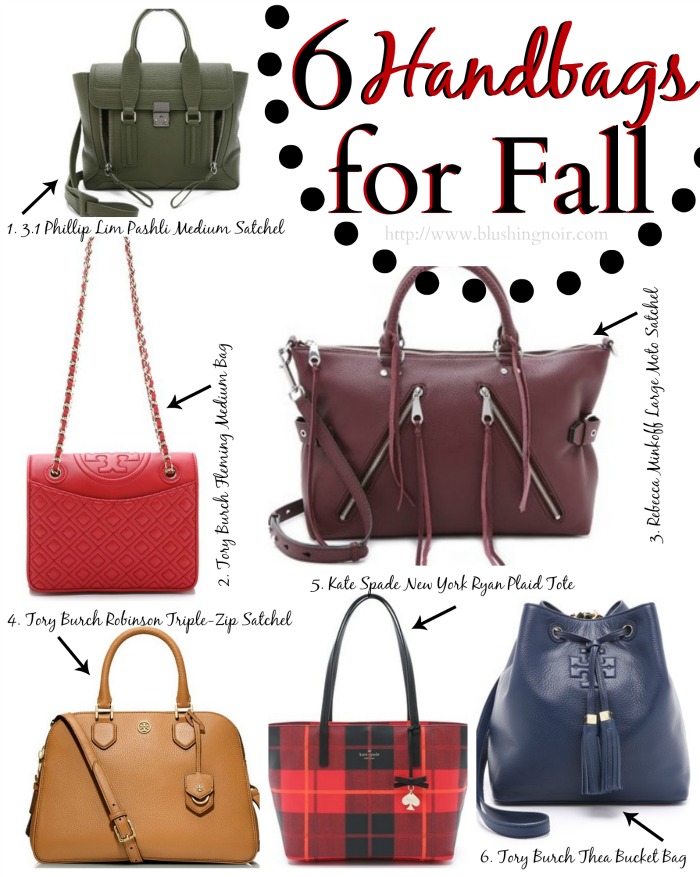 Top 6 Fall Handbags // National Handbag Day