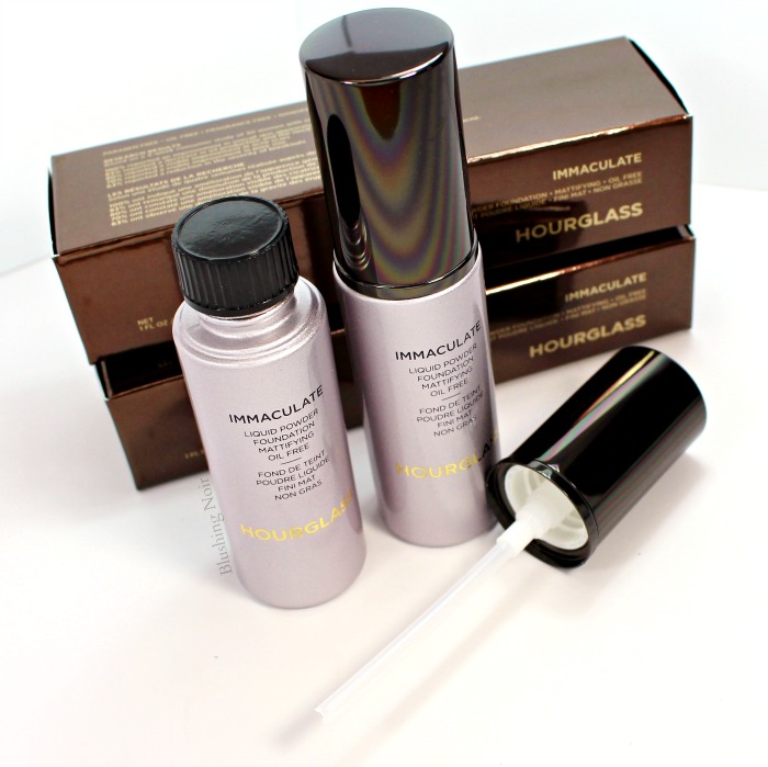 Hourglass Immaculate Liquid Powder Foundation Swatches + Review
