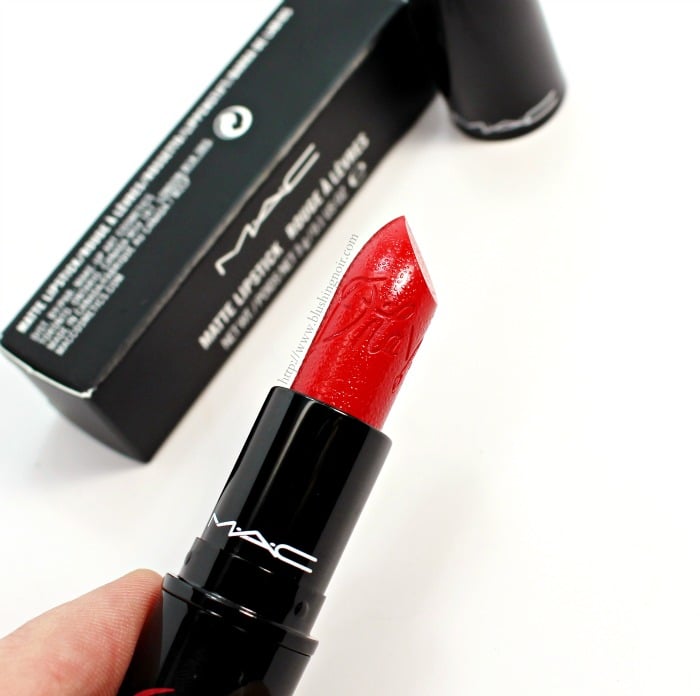 MAC Dita Von Teese Lipstick Swatches Review Tease