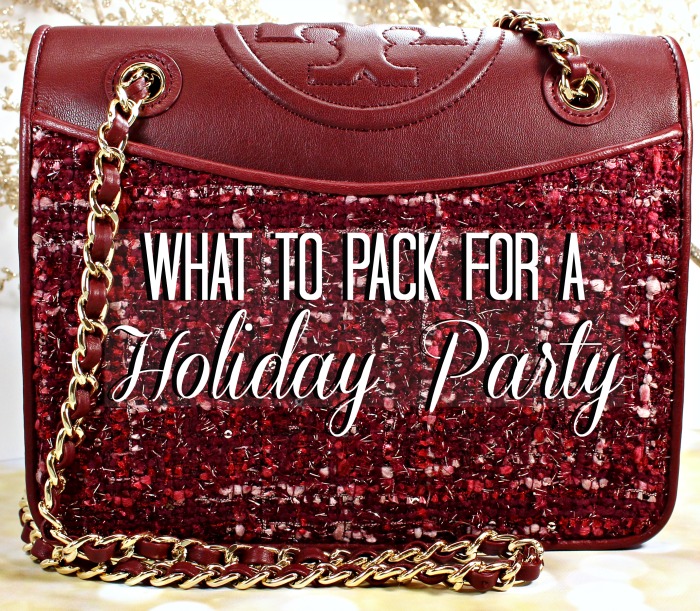 What To Pack in Your Holiday Party Handbag