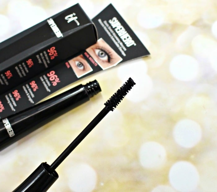 IT Cosmetics Superhero Mascara review swatches QVC