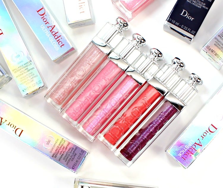 Dior Addict Ultra-Gloss swatches photos review new