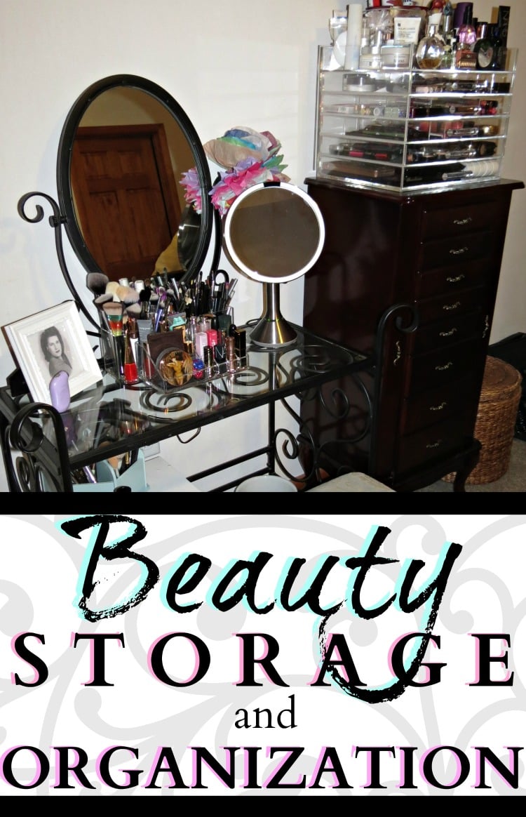 EASY BEAUTY STORAGE MAKEUP ORGANIZATION OPTIONS