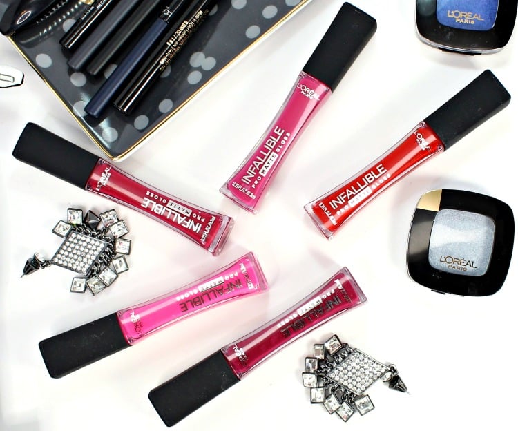 LOREAL Infallible pro matte gloss photos swatches review