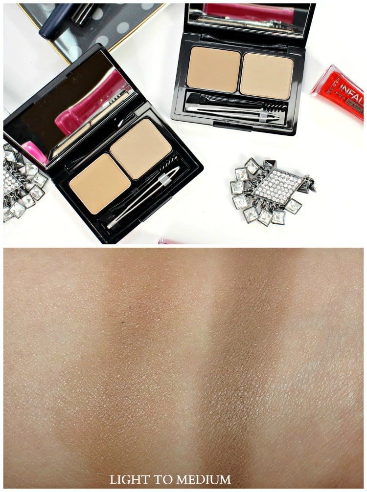 L'Oreal Brow Stylist Pro Kit swatches