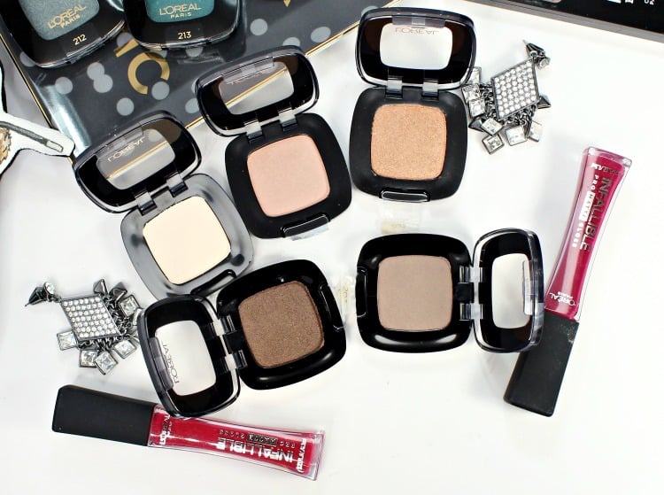 L'Oreal Colour Riche Eye Shadow neutral shades swatches
