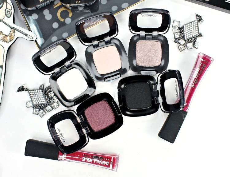 L'Oreal Colour Riche Eye Shadow smoky shades swatches