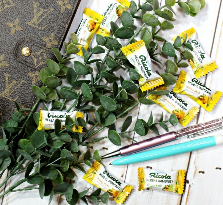 Ricola Lozenges Immunity Support honey herb citrus herb healthy sick remedy