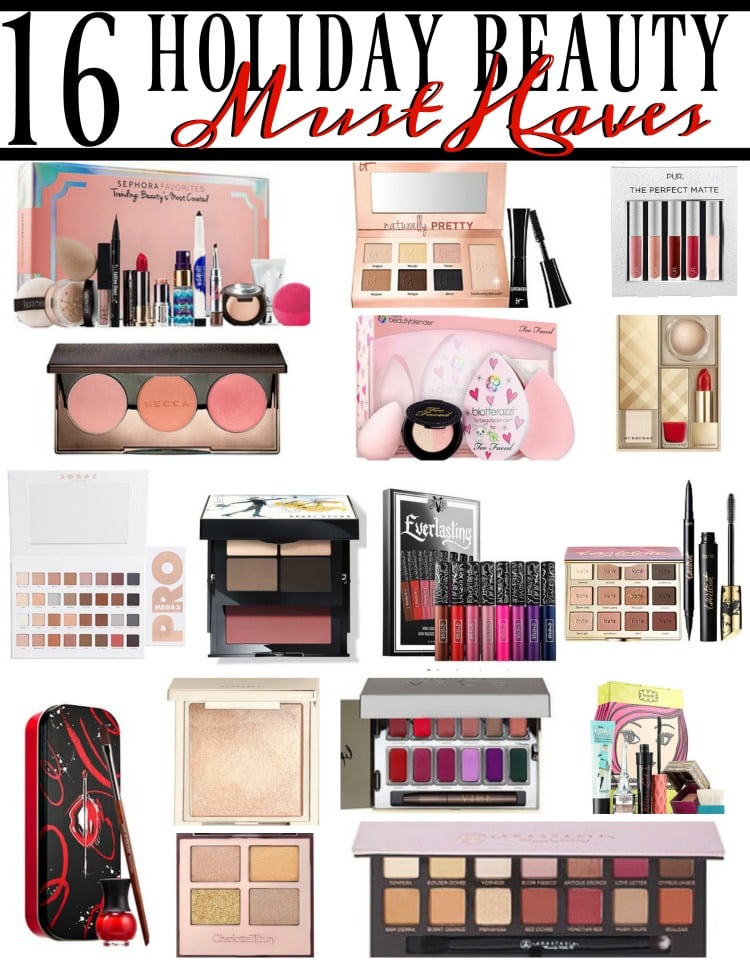 16 Holiday Makeup Must-Haves